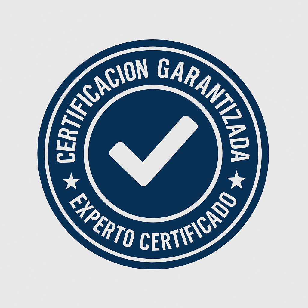 certificación garantizada 